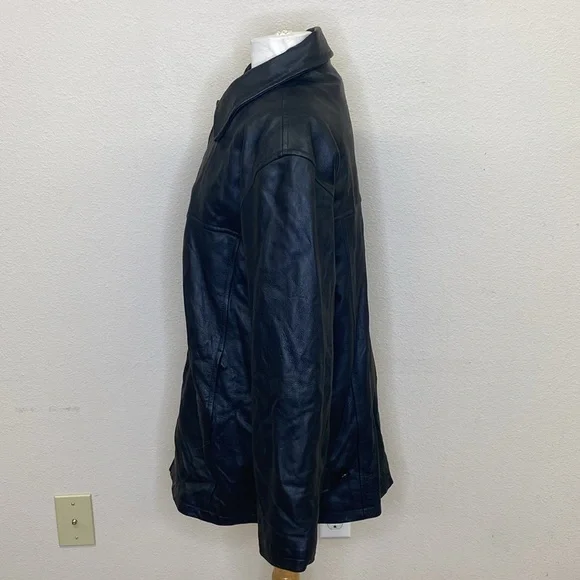 Vintage Men's FRYE Leather Jacket Medium